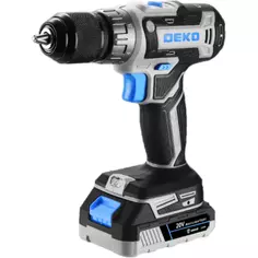 Дрель-шуруповерт аккумуляторная Deko ZKCD20V PRO 084-1005, 20 В Li-ion 2x2 Ач ДЕКО