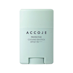 Охлаждающий солнцезащитный стик Accoje Protective SPF50, 15 г