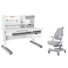 Школьные парты FunDesk Комплект парта Sentire и кресло Solidago c подлокотниками