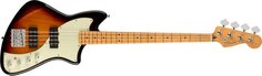 Player Plus Active Meteora Bass MN 3-Tone Sunburst Fender