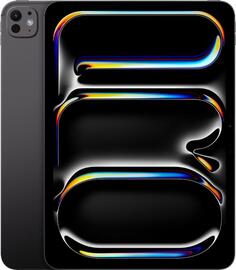 Планшет 11" Apple iPad Pro (2024) Wi-Fi + Cellular 1TB (7th Gen) with Standard glass Space Black (MVW53ZP/A)