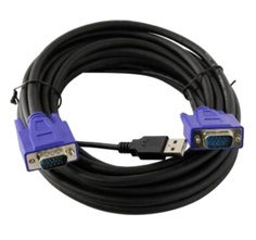Кабель Procase CE0500HD VGA + USB для KVM переключателей серии ExxxxHD, 5.0 м