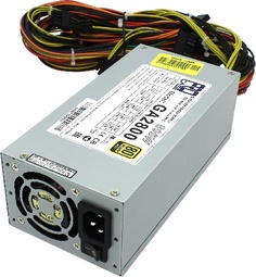 Блок питания ATX Procase GA2800 2U 2FAN (800W), 80 Plus Gold, 200*100*70mm, Активный PFC