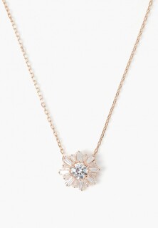 Колье Swarovski® Sunshine, с покрытием розового золота