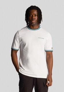 Футболка Lyle & Scott Embroidered Tipped T-Shirt