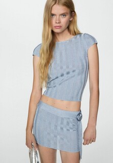 Топ Mango STONES, коллекция YNG, Exclusive for Lamoda
