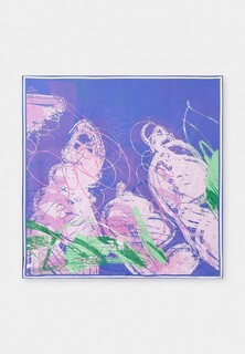 Платок Artograph с картиной художника Евгении Бабуриной "Сирень в цвету"