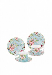 Сервиз чайный Elan Gallery 270 мл 2 шт + 19 см 2 шт + 15 см 2 шт