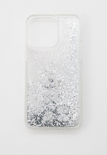 Чехол для iPhone Guess 15 Pro Max, с жидкими блестками