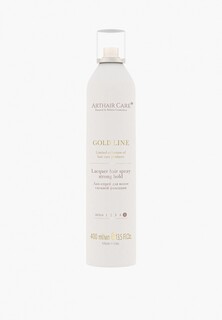 Лак для волос Arthair Care Gold Line сильной фиксации, 400 мл