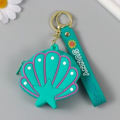 Брелок кошелек с карабином, ремешком силикон NO Brand