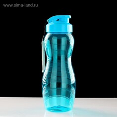 Бутылка для воды, 1 л, 25 х 9 см, синяя NO Brand