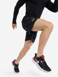 Шорты мужские Under Armour Woven Emboss, Черный