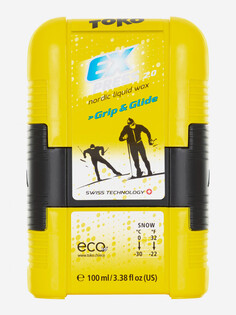 Мазь скольжения TOKO Express Grip & Glide Pocket 100 мл 0 °C — -30 °C, Желтый