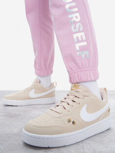 Кеды для девочек Nike Court Borough Recraft Se Bg, Бежевый