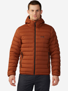 Пуховик мужской Mountain Hardwear Deloro Down Full Zip Hoody, Красный