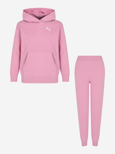 Костюм для девочек PUMA Loungewear Suit, Розовый