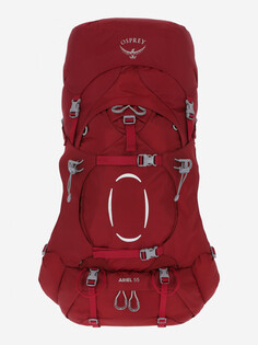 Рюкзак женский Osprey Ariel, 55 л, Красный