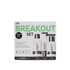 Набор средств для лица THE INKEY LIST Набор The Breakout Set: Салициловая кислота, сыворотка, янтарная кислота
