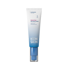 Крем для лица ICON SKIN Увлажняющий крем для кожи, склонной к акне Moist & Heal 50.0
