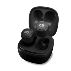 Наушники CASEGURU.RU Беспроводные Bluetooth-наушники CaseGuru CGPods Lite с микрофоном черные