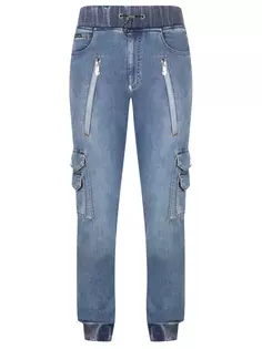 Джоггеры-карго джинсовые Philipp Plein