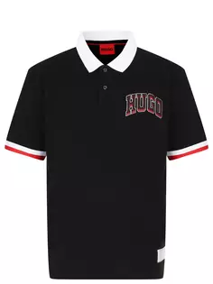 Поло хлопковое Hugo