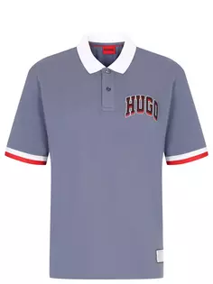 Поло хлопковое Hugo