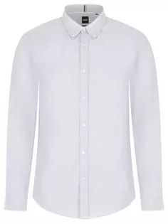 Рубашка Slim Fit хлопковая Boss