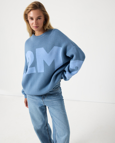 Джемпер 2М цвета индиго