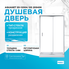 Душевая дверь Aquanet