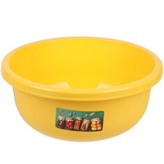 Таз пластик, нет, 9.5 л, Fun Summer, желтый, Spin&Clean, SC100210613