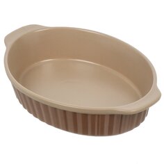 Форма для запекания керам, 31х20.5х6 см, овал, с ручками, Tavolone, Rekena, 900-111
