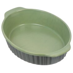 Форма для запекания керам, 31х20.5х6 см, овал, с ручками, Tavolone, Avilla, 900-110