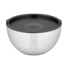Миска с пластиковой крышкой Elo из нержавеющей стали 1,2 л