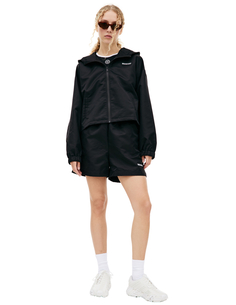 Черная куртка с капюшоном Sporty & Rich