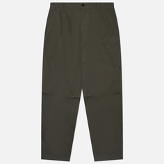 Мужские брюки C.P. Company Stretch Sateen Loose Chino, цвет оливковый
