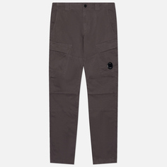 Мужские брюки C.P. Company Stretch Sateen Ergonomic Lens Zip Cargo, цвет фиолетовый