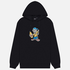Мужская толстовка Vans Reggie Loose Pullover Hoodie, цвет чёрный