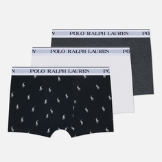 Комплект мужских трусов Polo Ralph Lauren Classic Trunk 3-Pack, цвет комбинированный