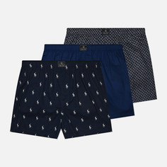 Комплект мужских трусов Polo Ralph Lauren Open Classic Boxer 3-Pack, цвет комбинированный