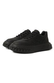 Кожаные кеды Off Road Casadei