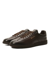 Кожаные кроссовки DBS-Olympic Santoni