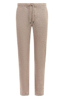 Брюки из шерсти и шелка MUST