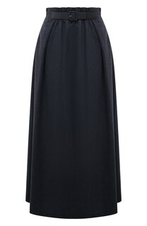 Юбка из шерсти и кашемира Emporio Armani