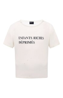 Хлопковая футболка Enfants Riches Deprimes