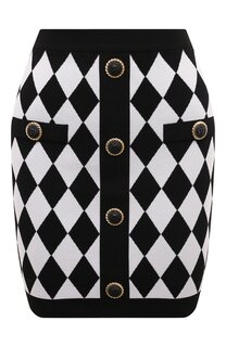 Юбка из вискозы Balmain
