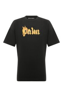 Хлопковая футболка Palm Angels