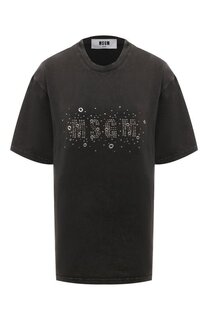 Хлопковая футболка MSGM