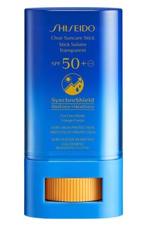 Прозрачный солнцезащитный стик SPF50+ (20g) Shiseido